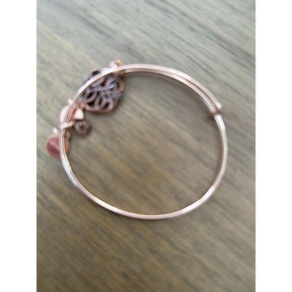 Alex and Ani rose gold Path of Life bracelet - Picture 9 of 10